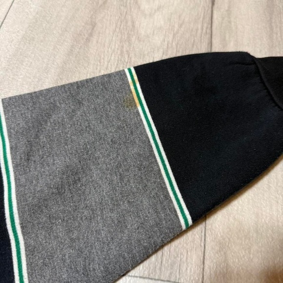 Dotts Jeans Co Tommy Hilfiger Denim Striped Full Zip Hoodie Mens Large Black - Picture 4 of 7